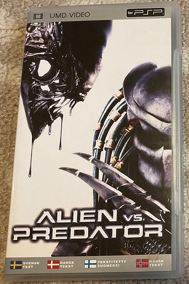 PSP UMD - video Alien vs Predator