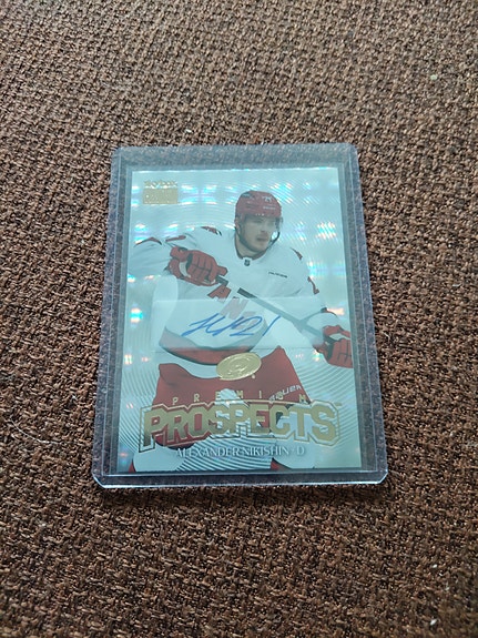 Alexander Nikishin 25-26 Metal Universe Auto #PP-12