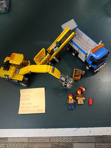 Lego 60075, City - Kaivuri ja Kuorma-auto