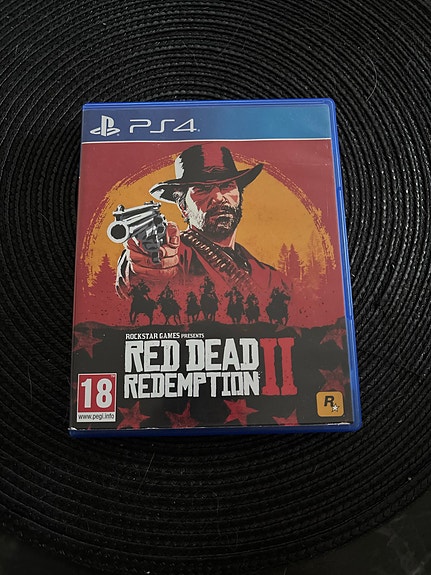 PlayStation 4 Red Dead Redemption 2 peli