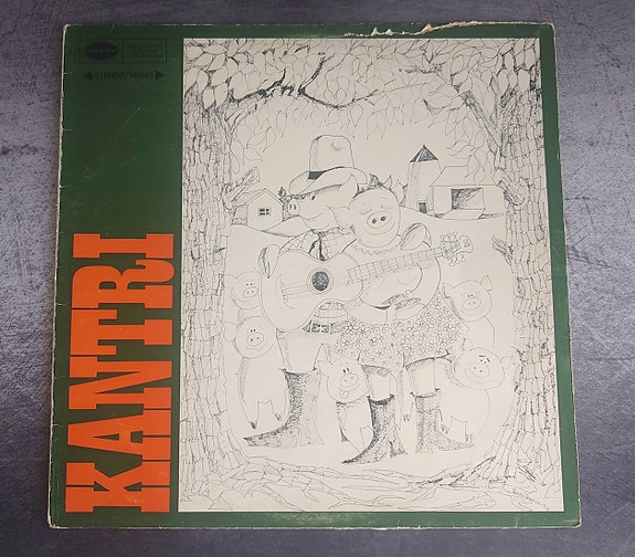 Jussi Raittinen ym : Kantri (LP, 1971)