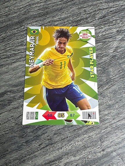 Panini Road to 2014 World Cup Neymar Jr Star Player - jalkapallokortti