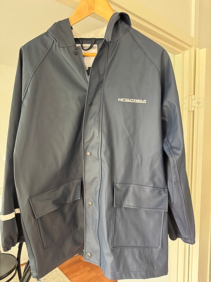 Hc Outerwear sininen sadetakki koko 160