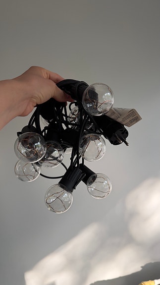 LED-valosarja ulkokäyttöön n. 5 m, lämmin valo, IP44
