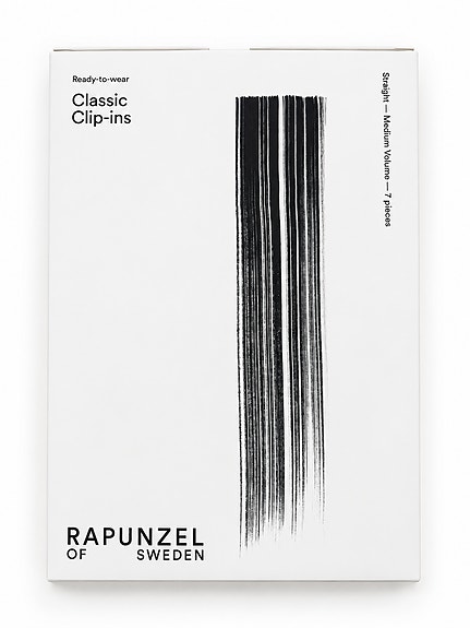 Rapunzel of Sweden 7 clip-ins- Cendre Ash blonde mix
