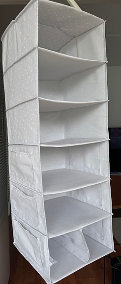 Ikea Bläddrare riippuva hylly harmaa