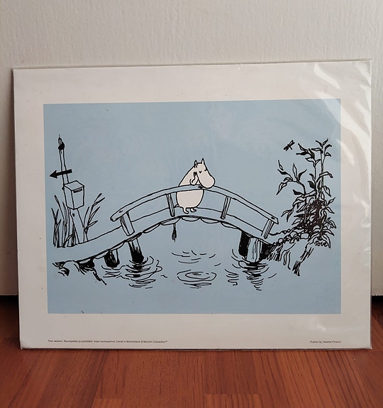 Muumi aiheinen taulu