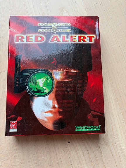Command & Conquer Red Alert big box