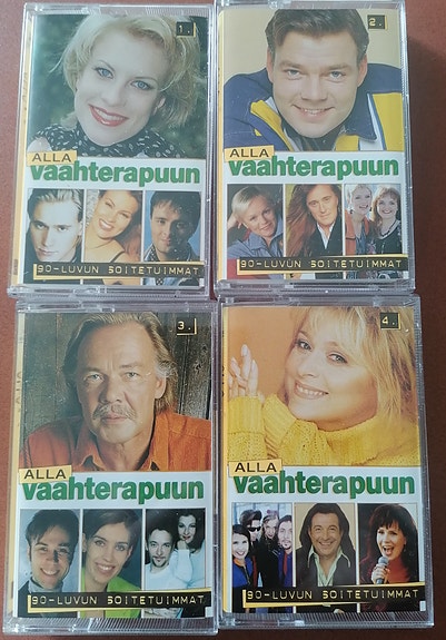 Alla Vaahterapuun 90-Luvun Soitetuimmat