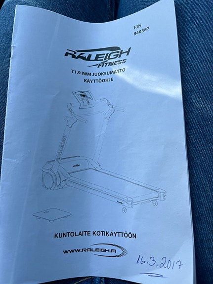 Raleigh fitness juoksumatto