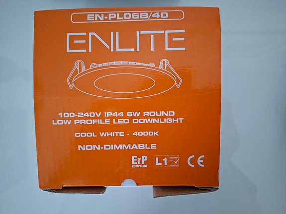 Enlite upotettavat led-kattovalot
