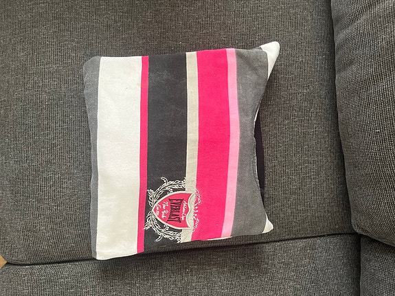 Everlast Raidallinen huppari koko 146/152 pinkki-harmaa-valkoinen