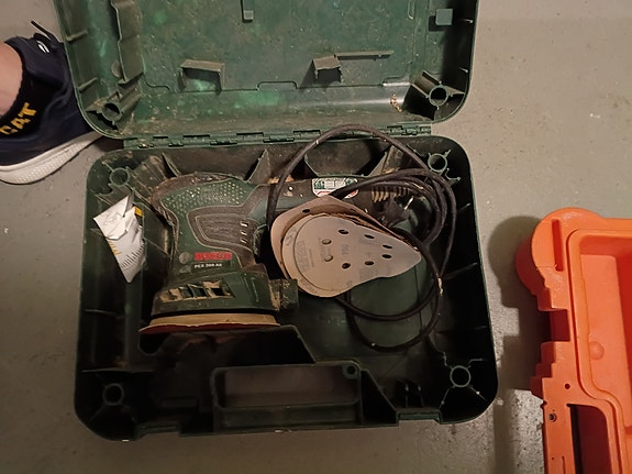 Bosch epäkeskohiomakone vihreä