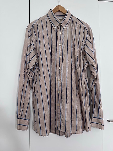 Burberry miesten beige kauluspaita XL