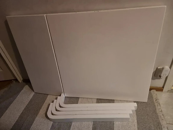 Artek klaffipöytä DL81C valkoinen