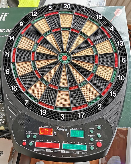 Darts elektroninen tikkataulu - UUSI