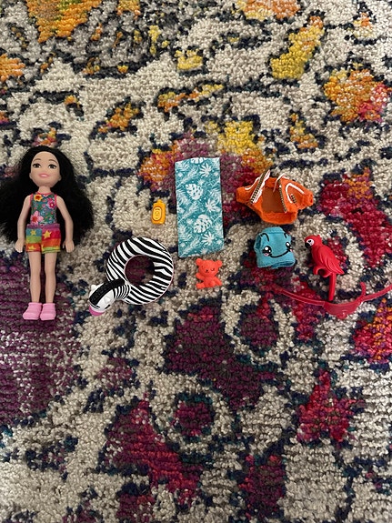 Barbie nukke ja tarvikkeita