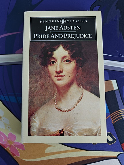 Jane Austen Pride and Prejudice pokkari, englanniksi
