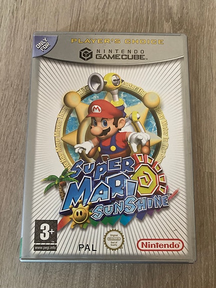Super Mario Sunshine. GameCube.