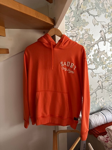 Superdry huppari XL oranssi
