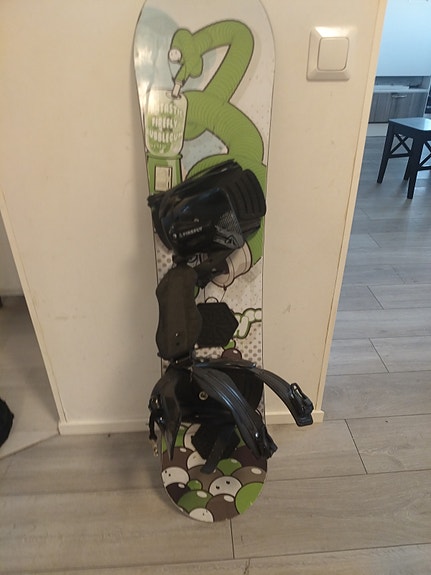 Lasten Firefly 115cm lumilauta + kengät koko 36 boa kiristyksellä