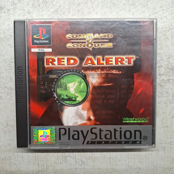 PS1 Command & Conquer Red Alert (Platinum) CIB