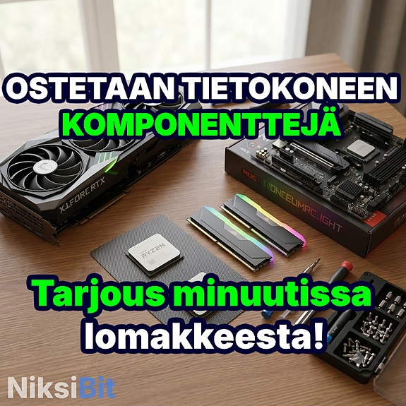 Ostamme tietokone komponentit
