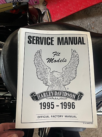 Harley-Davidson FL Models huoltokirja / service manual 1995–1996