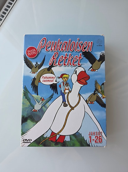 Peukaloisen retket -DVD-boksi