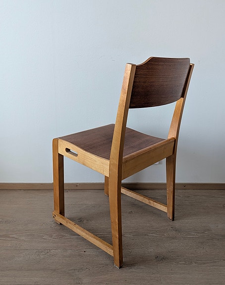 Herman Seeck teak tuolit (4kpl) | Vintagea