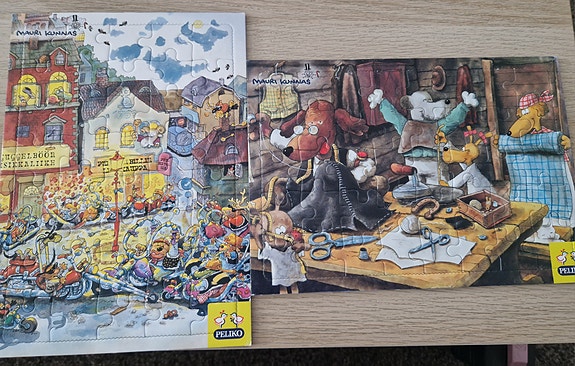 2 Mauri Kunnas palapeliä
