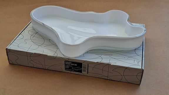 Iittala Aalto malja 38cm valkoinen