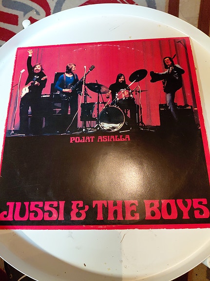 Jussi & The Boys – Pojat asialla LP-vinyyli