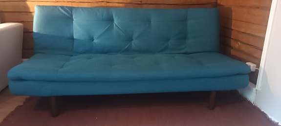 Turkoosi vuodesohva