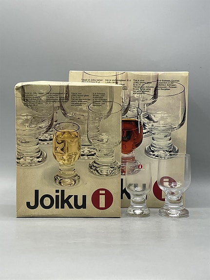 Iittala Joiku juomalasit 12kpl(6+6), Tapio Wirkkala