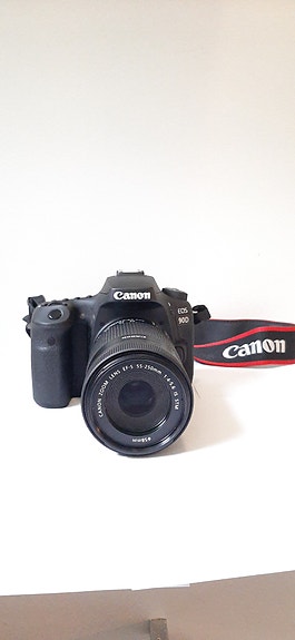 Canon EOS 90D runko, 55-250 zoom ja 18-55 zoom