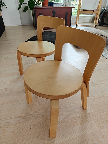 Artek lasten tuolit 2 kpl