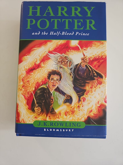 Harry Potter and the Half-Blood Prince Harvinainen First edition sivu 99 error.