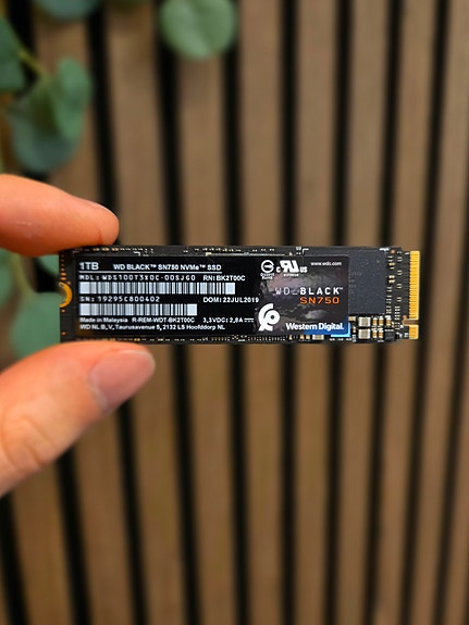 WD Black SN750 1TB NVMe SSD