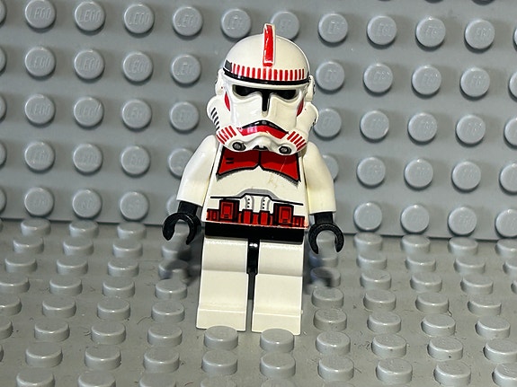 Lego Star Wars minifiguuri : Clone Shock Trooper , sw0091