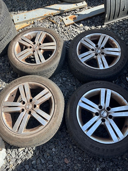 5X110 KR 65,1 ET38 16X7,5J alumiinivanteet kesärenkailla