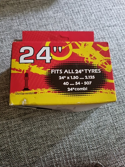 Xtreme 24" sisärengas polkupyörään 24 x 1.50–2.125 Dunlop-venttiili