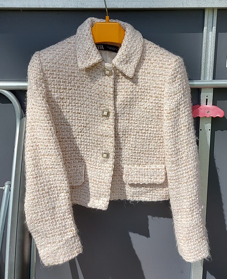 Chanel- tyyppinen jakku, Zara, M-koko