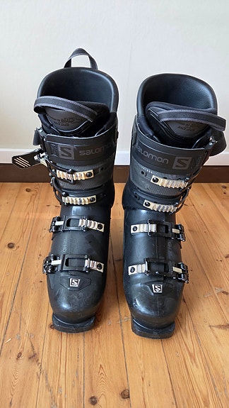 Salomon Max laskettelumonot musta