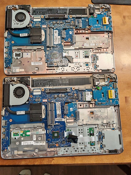 HP ProBook 650 G1, 2kpl runkoa varaosiksi