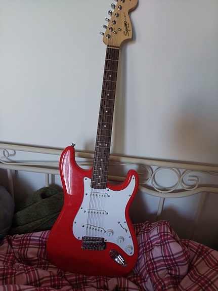 Squier Strat.