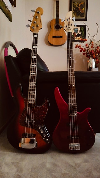 Yamaha RBX-170 sekä Kumika basso