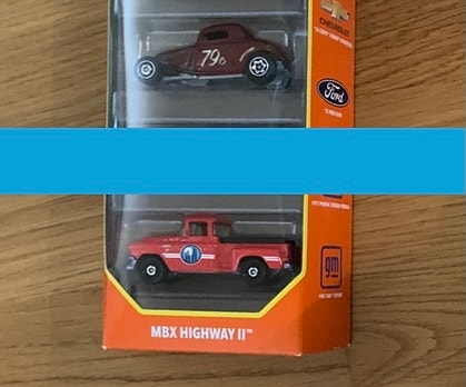 Matchbox MBX Highway 57 GMC Stepside ja 33 Ford coupe