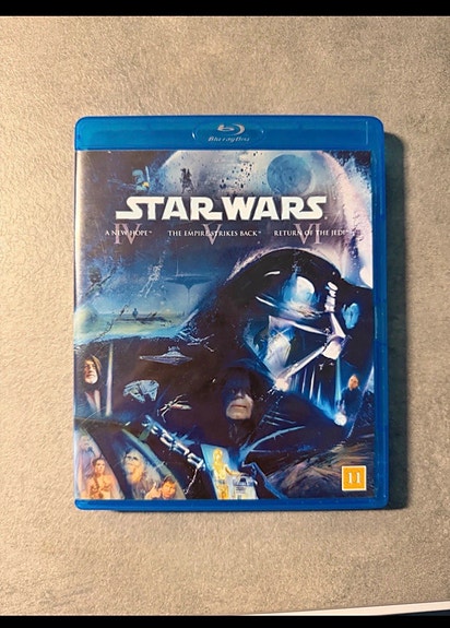 Star Wars alkuperäinen trilogia Blu-ray