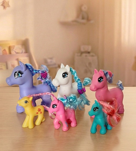 My Little Pony / ponihahmot (6 kpl setti)